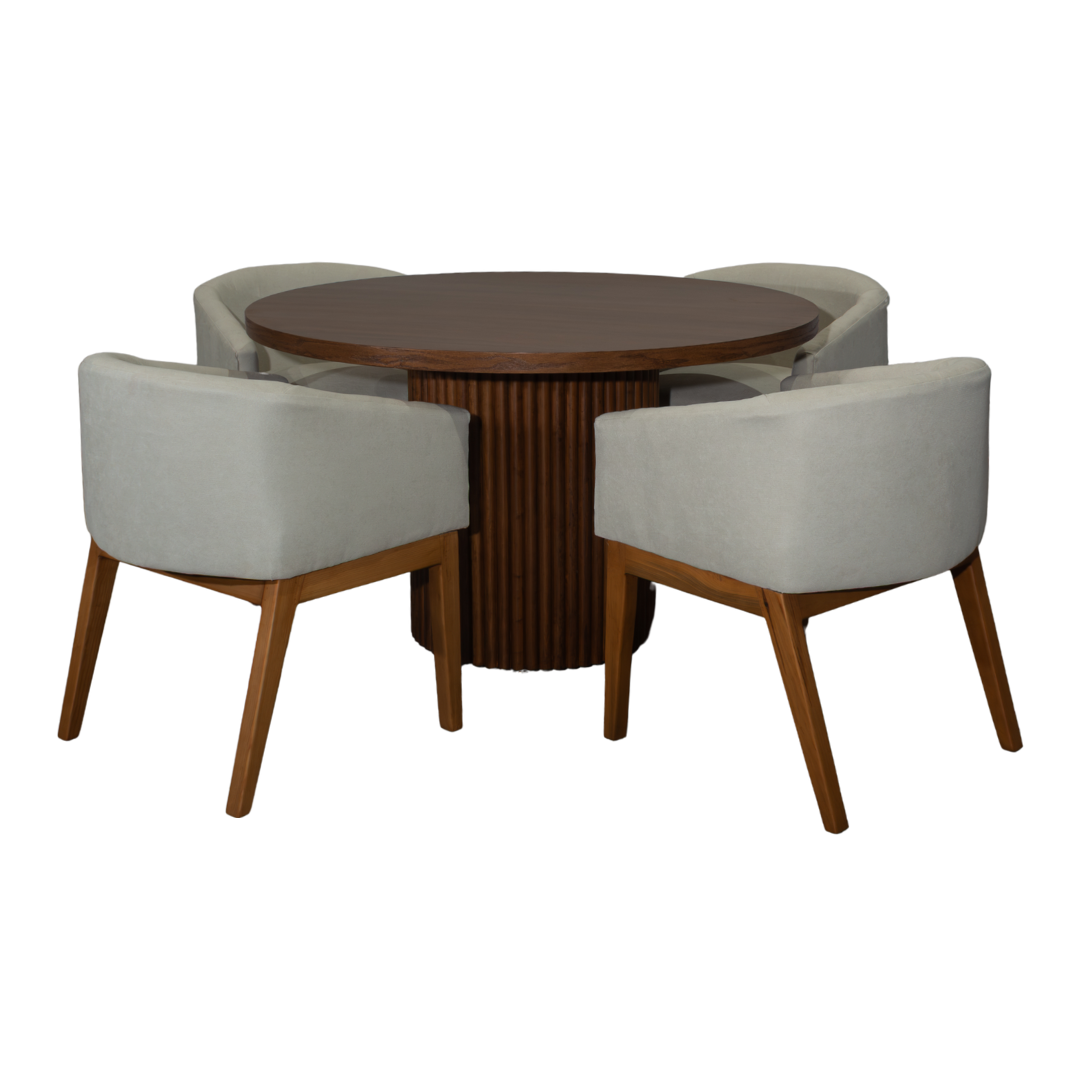 Mesa Aria con sillas