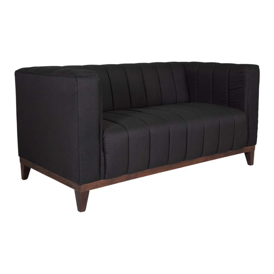 Love seat Ibiza pata madera