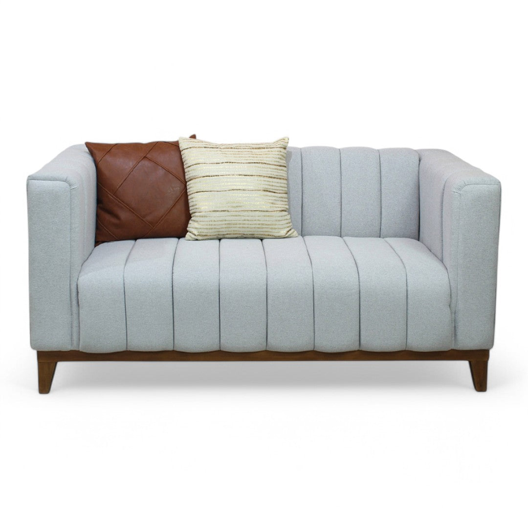 Love seat Ibiza pata contorno madera