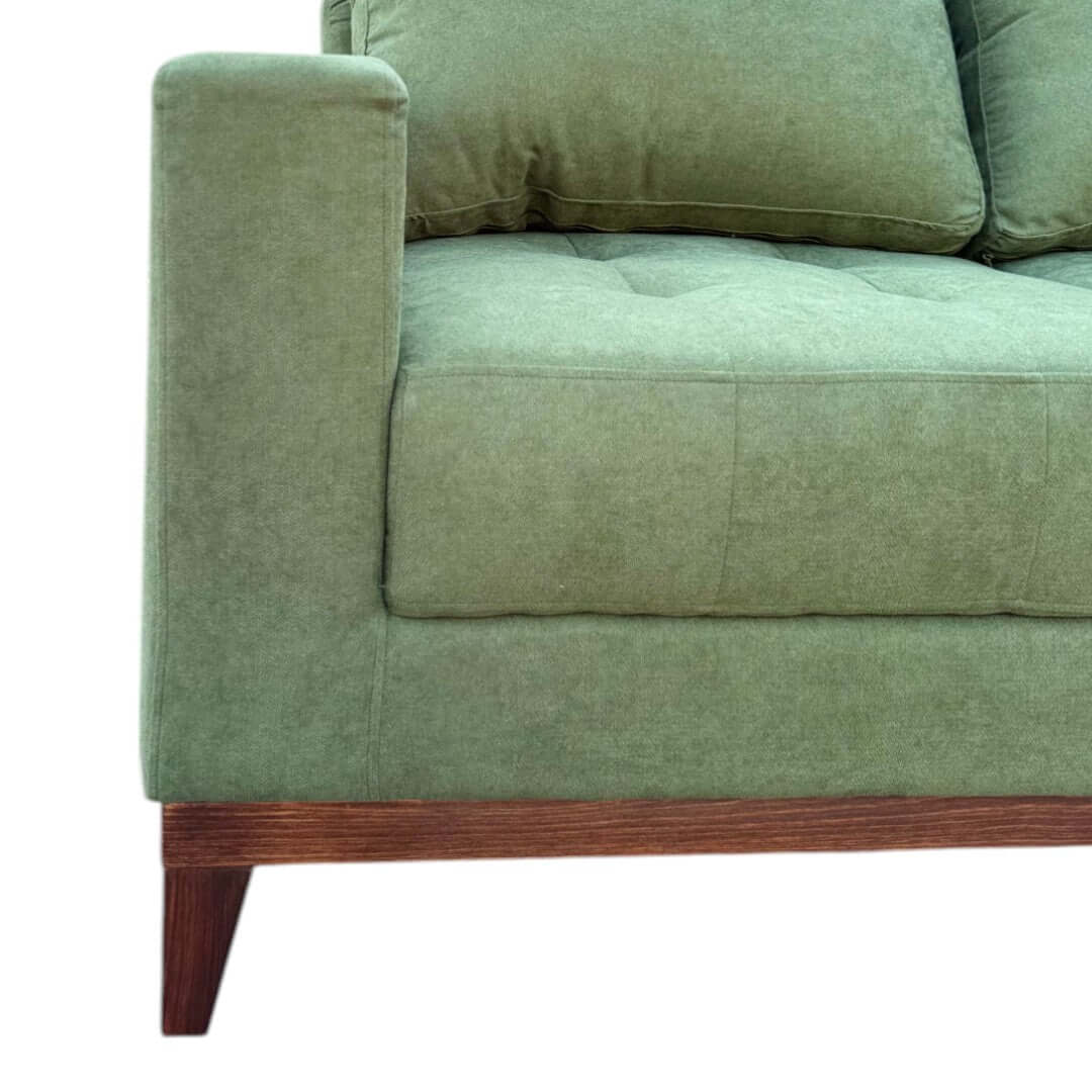Love seat París pata madera