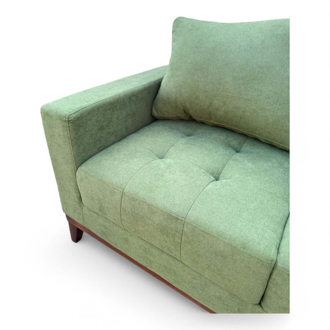 Love seat París pata madera