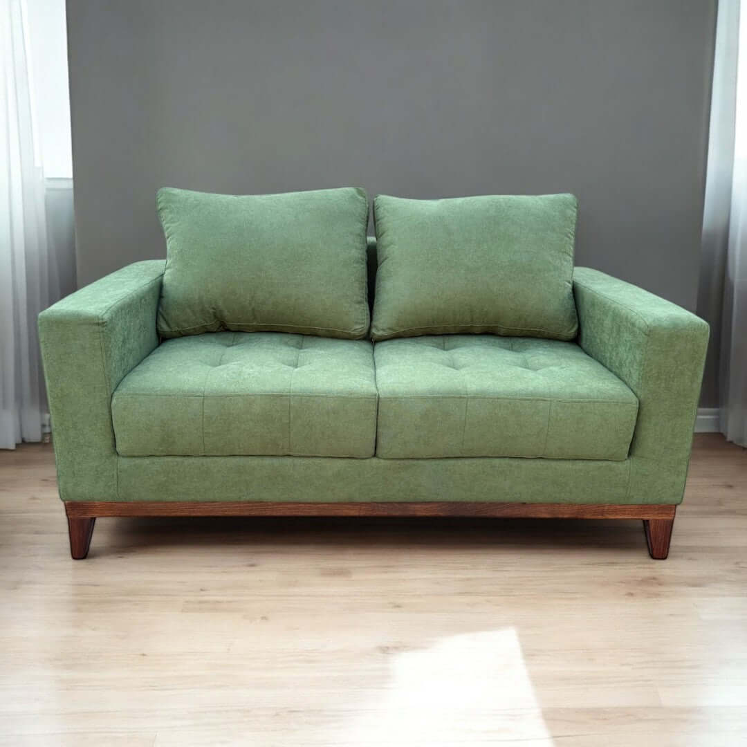 Love seat París pata madera
