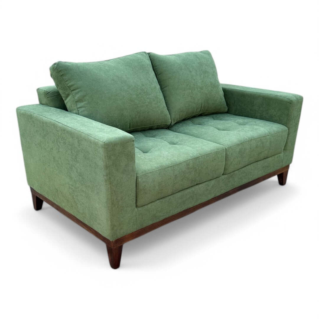 Love seat París pata madera