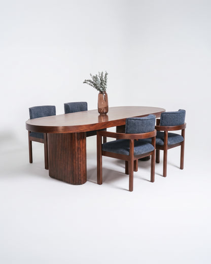 Mesa de comedor Potter con 6 sillas Potter