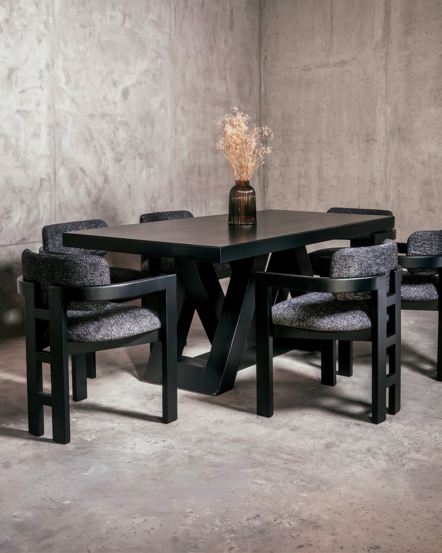 Set Comedor 6 personas Berlín con sillas Aria