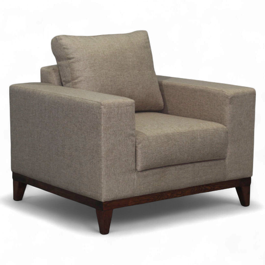 Sillón Boston pata madera