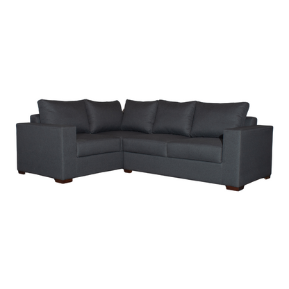 Sala Esquinera Boston doble brazo pata cono