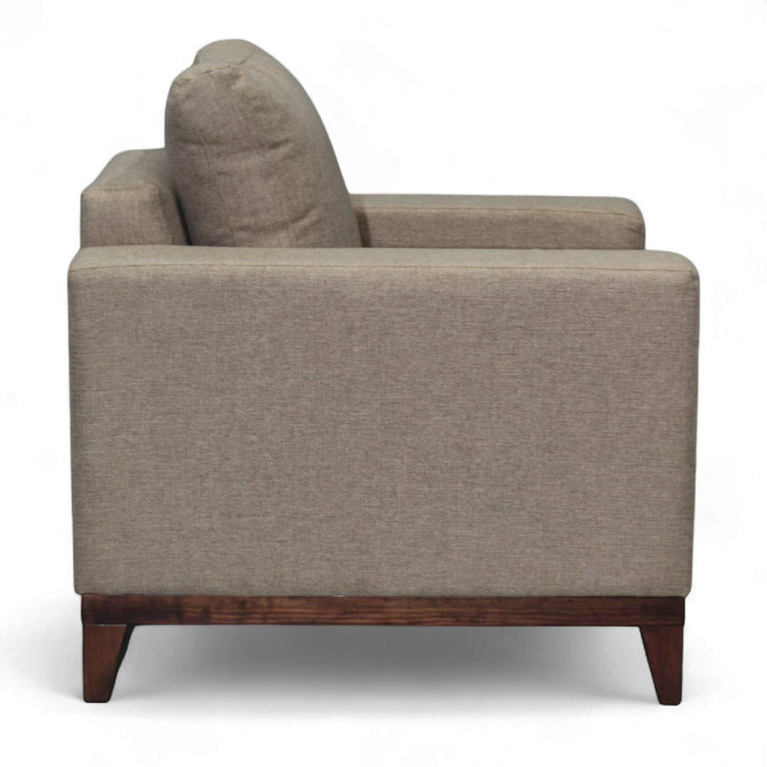 Sillón Boston pata madera