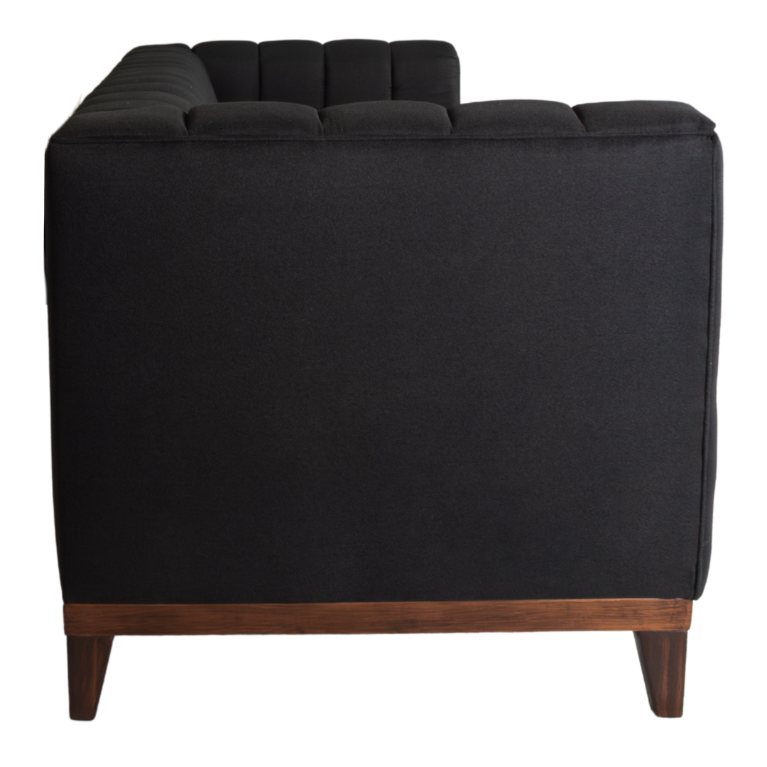 Love seat Ibiza pata madera