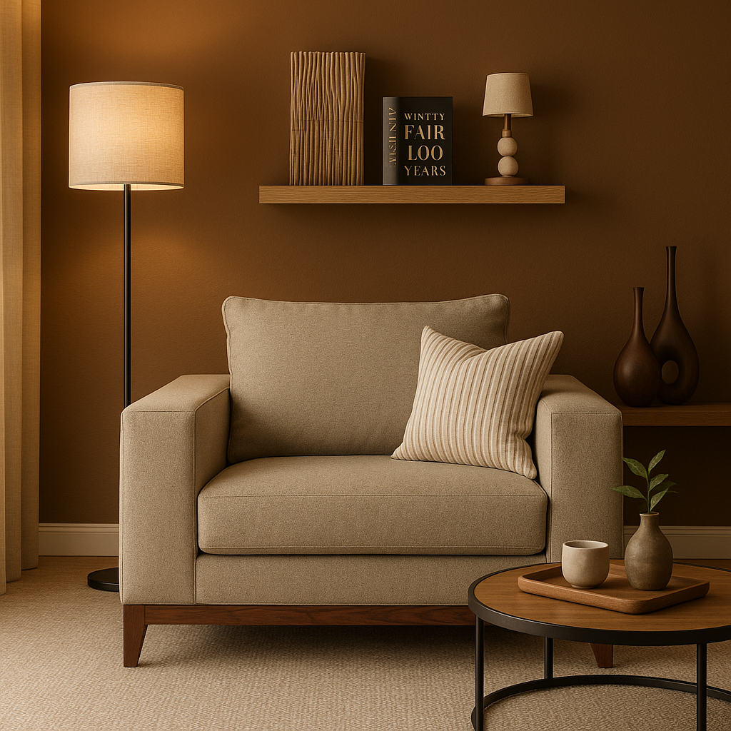 Sillón Boston pata madera