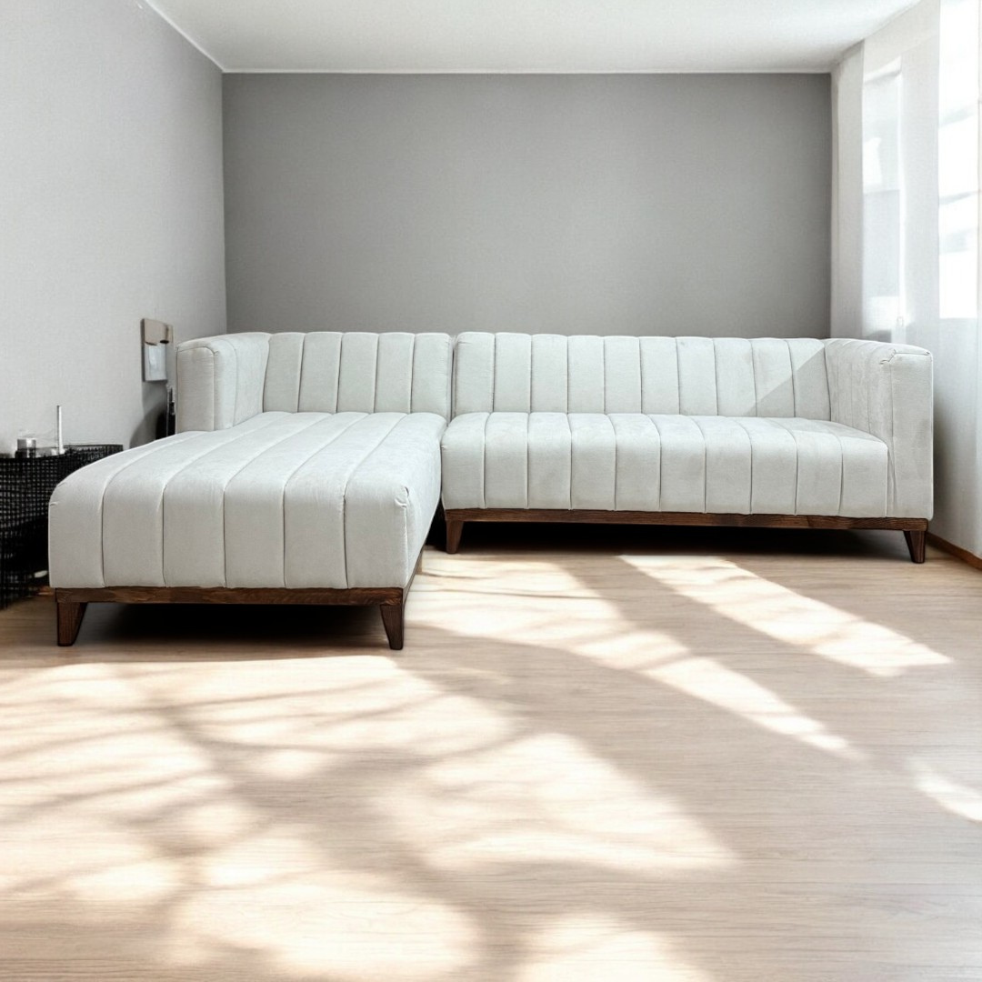 Sala esquinera Ibiza pata madera
