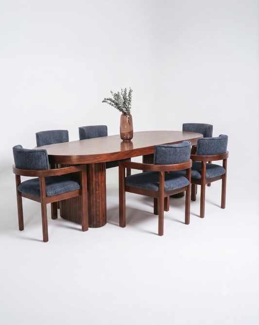 Mesa de comedor Potter con 6 sillas Potter